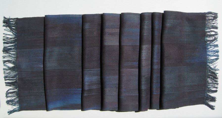 scarf indigo