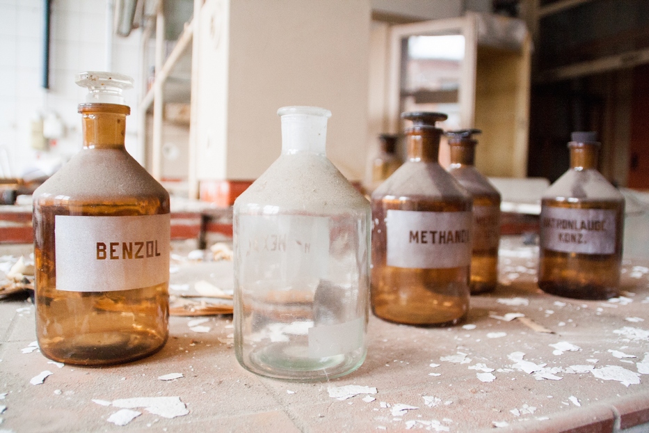 Abandoned laboratory