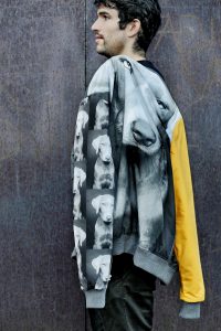 Weimaraner, Labrador Tierfreunde Hunde Bomberjacke Digitalprint Familie Freunde