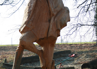 Massai Hannes Albert Skulptur Holzbildhauer