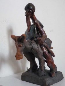 Skulptur Zivilisationskritik Uwe Schwarz