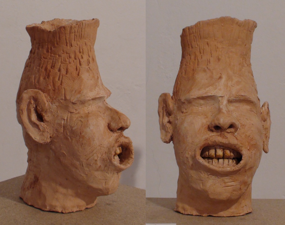 Andreas Brunolupo Berliner Bildhauer Ton Skulptur Art Brut Keramik Psychiatrie