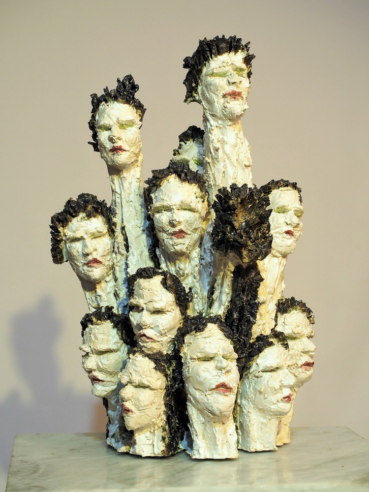Andreas Brunolupo Berliner Bildhauer Ton Skulptur Art Brut Keramik Psychiatrie